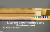 Literate Communities AND Environment