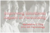 Improving Emotional Aspect of Personality