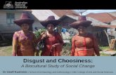 Choosiness and Disgust: A Biocultural Study of Social Change