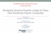 Developing Structure Property Linkages for fiber reinforced polymer composites