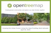 Growing Your Urban Forest: Using the OpenTreeMap Bulk Uploader