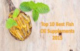 Top 10 best fish oil supplements 2015