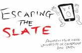 Escaping the Slate – MEX Event 2010