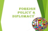 Diplomacy & Foreign Policy