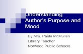Poetry   author's purpose and mood