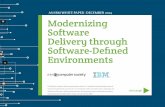 IBM White paper: modernizing software delivery through software defined environments