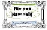 File 1 listen and consider 4MS