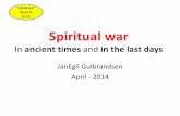 05  spiritual war - the history of satan - april 2014 - jan egil gulbrandsen