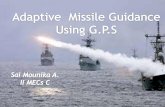 adapive missile guidance using gps