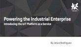 IOT Platform as a Service