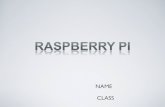 Seminar Presentation on raspberry pi