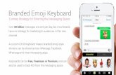 Snaps Branded Emoji Keyboards