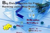 Big Data Analysis for page ranking using map reduce concept