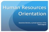 Human resources orientation