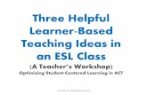 3 learner based teaching ideas