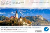 APTIKOM Open Education Architecture Framework