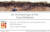 An Archaeology of the East Midlands.  Class 5, Beeston Winter 2015