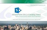 SASUG Jan 2015 - SharePoint 2013 Search Driven Sites