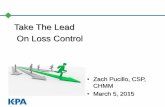 Taking the Lead on Loss Control