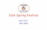 Promoting SSA Tucson's Spring Festival  2013