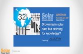 Drowning in solar data, but starving for knowledge?