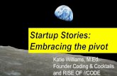 Startup stories: Embracing the pivot!