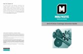 Molykote  anti friction coatings selection guide
