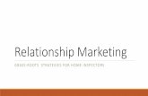Relationship Marketing for Home Inspectors
