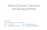 REMnux tutorial-2: Extraction and decoding of Artifacts