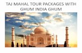 Taj Mahal Tour Packages with Ghum India Ghum