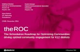 CASB Presentation: The ROC - A Roadmap for Optimizing Communities