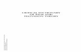 Critical dictionary of film and television theory   pearson, roberta e. & simpson, phillip