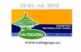 Camping Cala Gogo 15-31 Jul 2013