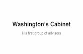 Washington's cabinet