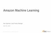 AWS April Webinar Series - Introduction to Amazon Machine Learning