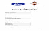 2003 MY Diesel OBD-II System Operation Summary