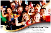 Cocktail Party Powerpoint Template