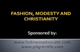 Fashion, modesty and christianity