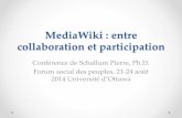 MediaWiki : entre collaboration et participation