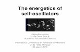 The energetics of self-oscillators