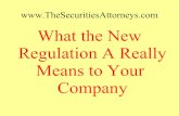 What the New Regulation A Really Means to Your Company