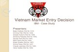 Vietnam market entry decision