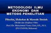 1a myz presentasi metodologi penelitian (filsafat, hakikat, dan metode ilmiah)