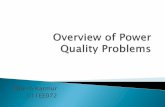 Overview of power quality problems ppt