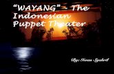 Wayang: The Indonesian puppet theater