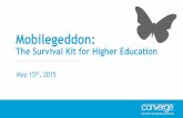 Webinar Slides: The Mobilegeddon Survival Kit for Higher Education