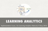 Learning Analytics - implementation issues