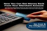 Credit card merchant services rebate