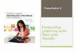 9 nur642enhancing learning with text and visuals pp9