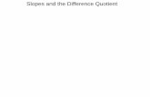 Difference quotient algebra